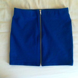 Blue skirt